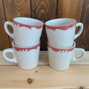 1970s-Armorlite-Heath-England Coffee Cup Set